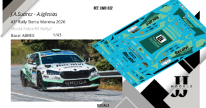 jose-antonio-suarez-alberto-iglesias-skoda-fabia-rs-rally2-rally-sierra-morena-2026