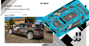 alvaro-muniz-nestor-casal-skoda-fabia-rs-rally2-rally-ourense-2026
